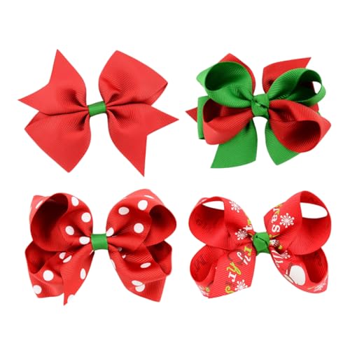 Ipetboom 4stücke Weihnachts Haarspange Mit Schleifen Design Festliche Haarschmuck Für Junge Mädchen Und Erwachsene Party Accessoires Für Feiertage Und Feiern Ipetboom 4stücke Weihnachts Haarspange Mit Schleifen Design Festliche Haarschmuck Für Junge Mädchen Und Erwachsene Party Accessoires Für Feiertage Und Feiern von Ipetboom