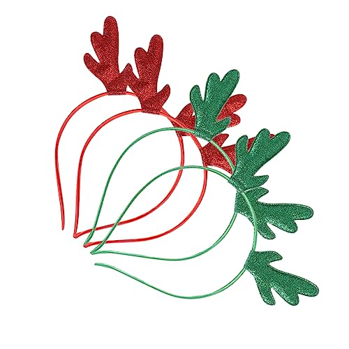 Ipetboom 4stücke Weihnachts-haarreif Mit Rentiergeweih-design Für Lustige Haardekoration Für Weihnachten Partys Und Maskeraden von Ipetboom