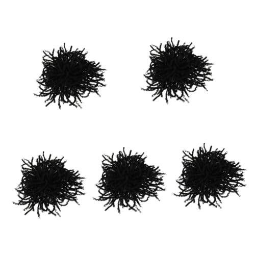 Ipetboom 5 Stück Dreadlocks Perücke Geflochten Für Damen Lockiges Haar Für Unordentlichen Menschlichen Stil Twist Braiding Link Dünne Extensions Zöpfe Topper Häkelhaar Zopfhaar von Ipetboom