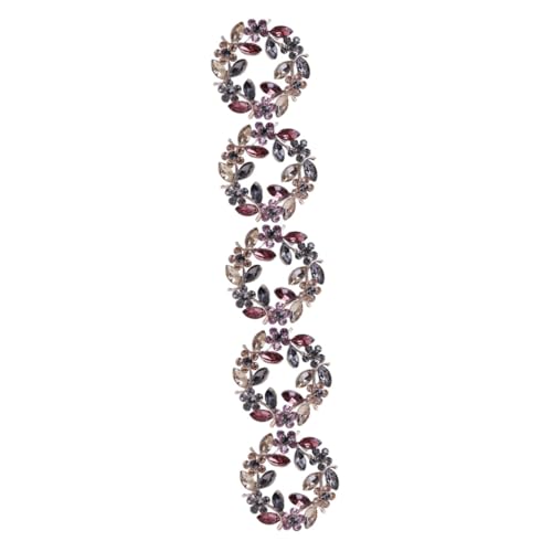 Ipetboom 5 Stück Kristallbrosche Schmuck Strass Brosche Anstecknadel Blumen Dekoration Damen Blumenbrosche Formelle Strass Anstecknadel Vintage Kristall Blumen Anstecknadel von Ipetboom