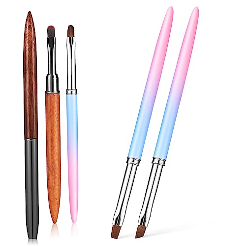 Ipetboom 5 Stück Malpinsel Nagelpinsel Für Maniküre Stift Für Nagelkunst Liner Stift Kunst Pinsel Kunst Stift Werkzeug Liner Pinsel Kunst von Ipetboom