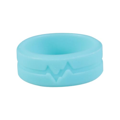 Ipetboom 5 Stück Silikonringe Party Finger Schmuck Unisex Mode Ring Flexibel Für Alltag Hochzeit Feier von Ipetboom