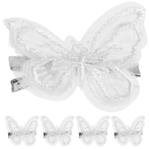 Ipetboom Schmetterlings-haarspangen-set 5-teiliges Modisches Haarnadel-set Stickerei Für Frauen Mädchen von Ipetboom