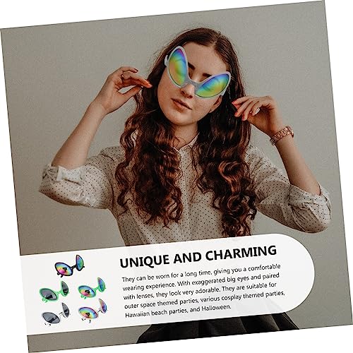 Ipetboom 5 Stück Teiliges Dekorative Party Sonnenbrillen Alien Design Lustige Brillen für Erwachsene Leichte Robuste Verkleidungsbrillen für Festivals Geburtstage Fotorequisiten Ipetboom 5 Stück Teiliges Dekorative Party Sonnenbrillen Alien Design Lustige Brillen für Erwachsene Leichte Robuste Verkleidungsbrillen für Festivals Geburtstage Fotorequisiten von Ipetboom