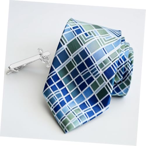 Ipetboom 5stücke Krawattenklammern Für Männer Aus Metall Mit Musiknoten Stilvolle Krawattenklammern Für Businesshemden Bankette Und Besondere Anlässe von Ipetboom