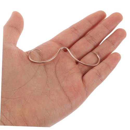 Ipetboom 5 Stück Teiliges Kleine Septum Nasenringe Einzigartiger Schnurrbart Design Piercing Schmuck für Frauen und Männer Langlebig Rostfrei Modisch und Vielseitig Kombinierbar von Ipetboom