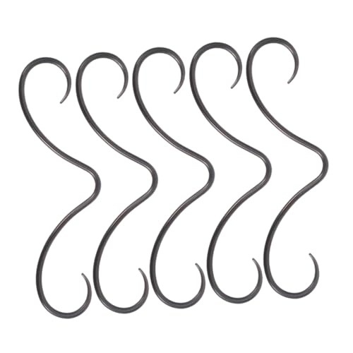 Ipetboom 5 Stück Teiliges Septum Nasenring Rostfreiem Komfortabel Poliert Vielseitig Kombinierbar für Damen und Herren Langlebiger Nasenpiercing Schmuck Schwarz von Ipetboom