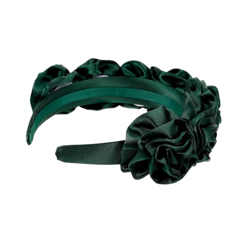 Ipetboom 5 floraler Kopfkranz modische Stirnbänder Blumen Stirnbänder für Frauen Mode Haargummi Stirnband breitkrempiges Haarband Flanell-Haarbänder die Blumen Haarschmuck Damen von Ipetboom