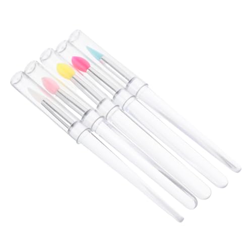 Ipetboom 5stücke Silikon Make-up Lippen Pinsel Wiederverwendbare Lippen Lip Gloss Pinsel Lippenstift Schönheit Werkzeug von Ipetboom