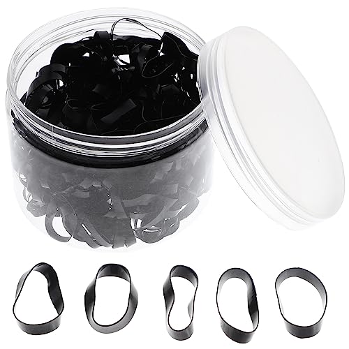 Ipetboom 500stücke Hochwertige Haargummis Elastische Gummibänder Für Mädchen Für Feines Haar Hochsteckfrisuren Und Kreative Styles Einmalige Strapazierfähige Haargummis von Ipetboom