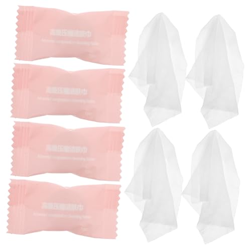 Ipetboom 50stücke Komprimierte Handtücher Für Gesichtspflege Und Outdoor-aktivitäten Einweg-gesichtstücher Reisewaschlappen Tragbare Komprimierte Tücher von Ipetboom