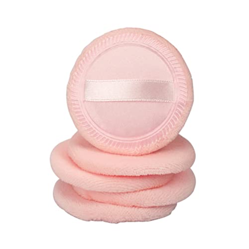 Ipetboom 5St Make-up-Puff-Schwamm dreieckiger Zug Wimpern Buch kleine Pulver... Gesichtsschwamm lose Puderquaste Runde Puderquaste Mehrfarbig loses Pulver Trockener Hauch Make-up-Tools von Ipetboom