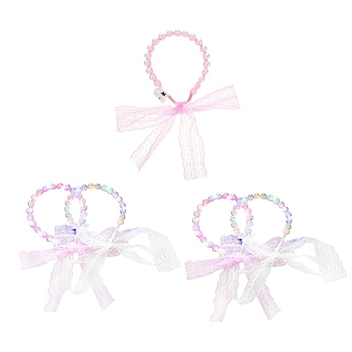 Ipetboom 5stücke Leuchtende Halloween Haarreifen Mit Und Perlendesign Cosplay Haarschmuck Für Partys Und Kostüme Für Mädchen Und Geeignet von Ipetboom