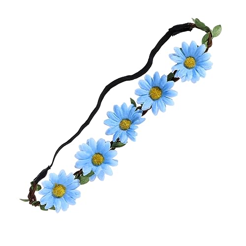 Ipetboom 5St stutzenhalter kopfschmuck гирлянда hula milla nature kränze Boho Blumenkrone Brautblumengirlande Haarkranz haarschmuck Mädchen Stirnband Hawaii Blütenkopf Fräulein Chrysantheme von Ipetboom