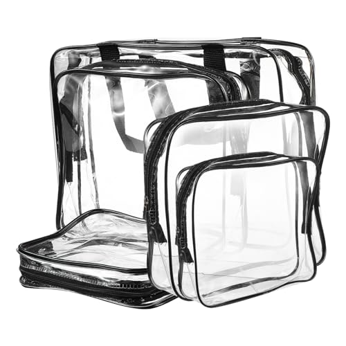 Ipetboom 5St wasserdichte Kosmetiktasche Aufbewahrungstasche Kosmetiktaschen für Damen transparente Schminktasche Make-up-Taschen durchsichtige Kosmetiktasche Klarer Kosmetikbehälter bilden von Ipetboom