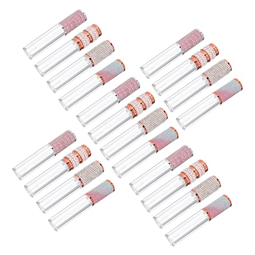 Ipetboom 20stücke Leere Lip Gloss Röhrchen Für Lippenpflege Material Leichte Und Tragbare Behälter Farben Wie Und Regenbogen Für Lippenöl Und Lippenbalsam von Ipetboom
