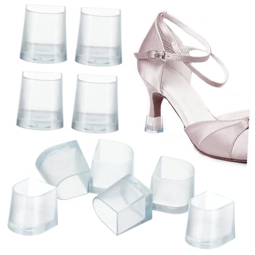 Ipetboom 5paar Fersenschutz Für High Heels Weiß Abriebfeste Heel Protector Cover Wiederverwendbar Schützt Schuhe Vor Einsinken in Gras Schlamm Und Rissen Für Damen von Ipetboom