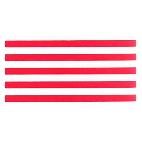 Ipetboom 5stücke Elastische Stirnbänder Dehnbare Und Rutschfeste Haarbänder Schmale Stirnbänder Für Fußball Sport Und Training Für Damen Und Herren von Ipetboom