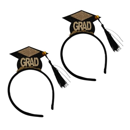 Ipetboom Einzigartiger Kopfschmuck Für Abschlussfeiern 5 Stück Doktorhut Haarband Stilvolles Grad-cap-stirnband Schwarzes Haarband Zubehör Ipetboom Einzigartiger Kopfschmuck Für Abschlussfeiern 5 Stück Doktorhut Haarband Stilvolles Grad-cap-stirnband Schwarzes Haarband Zubehör von Ipetboom
