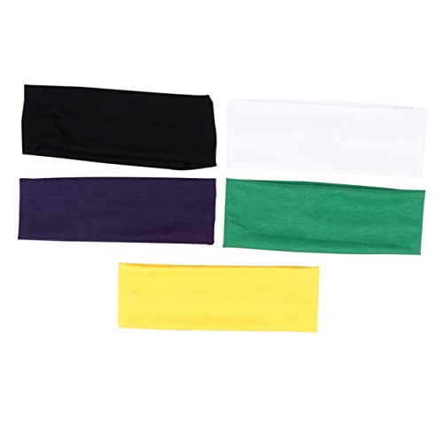 Ipetboom 5St Sportliche Stirnbänder mädchen stirnbänder Haargummis halstuch damen sportliches Haarband Yoga-Stirnbänder Basketball Stirnband Turban Schal Männer und Frauen von Ipetboom