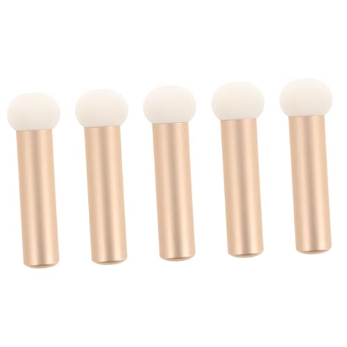 Ipetboom 5stücke Schwamm-concealer-pinsel Make-up-pinsel Mit Griff Concealer-pinsel Für Damen Nasenkonturpinsel Concealer-make-up-tools Tragbar Praktisch von Ipetboom