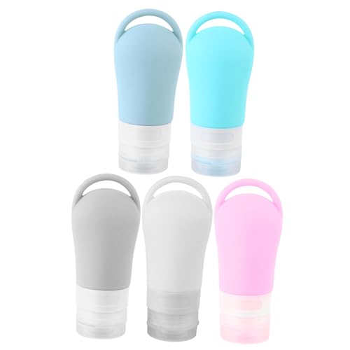 Ipetboom 5stücke Reiseflaschen Leere Nachfüllbare Shampoo Flaschen Kosmetikbehälter Dicht Design Für Handcreme Sonnenschutz Haarwasser Und Mehr von Ipetboom