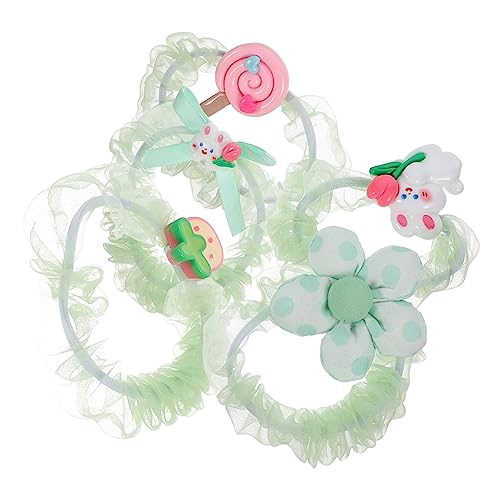 Ipetboom 5stücke Süße Haargummis Für Mädchen Elastische Ponytail Mit Blumenmuster Vielseitige Haarbänder Für Haartypen Für Schule Und Freizeit Ipetboom 5stücke Süße Haargummis Für Mädchen Elastische Ponytail Mit Blumenmuster Vielseitige Haarbänder Für Haartypen Für Schule Und Freizeit von Ipetboom
