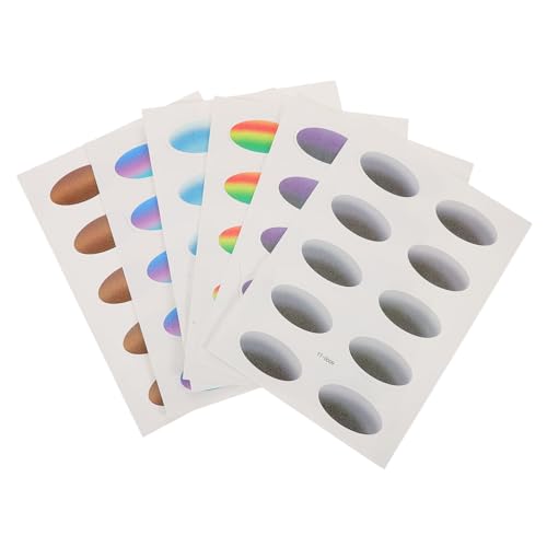 Ipetboom 6 Bögen Wasserfeste Lidschatten Aufkleber Für Damen Temporäre Aufkleber Für Augen Make Up Mit Farbverlauf Für Sommer Outdoor Aktivitäten Party Und Festival Zubehör von Ipetboom