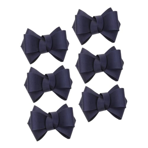 Ipetboom 6 Stück Elegante Schleifen Schuhschmuck aus Geripptem Stoff Stilvolle Schleifen-accessoires für Sneaker Pumps Hochzeit und Party Vielseitige Schuhdekoration für Damen von Ipetboom