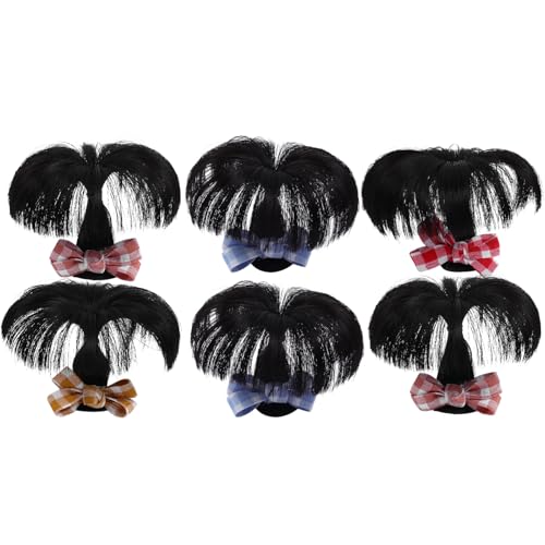 Ipetboom 6 Stücke Kinder Haarverlängerung Clips für Mädchen Verstellbare Haaraccessoires Gefälschte Zöpfe Geeignet für Geburtstagsfeiern Babypartys und Feste von Ipetboom