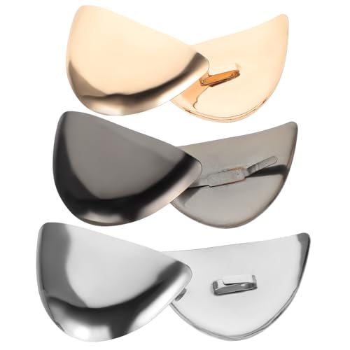 Ipetboom 6 Stück Schuhspitzenschutz Metall Teiliges in Gold Silber und Gunmetal Robuster High Heel Schutz für Schuhreparatur Langlebig Tragbar und Dekorativ Geeignet für Damen Schuhe bei von Ipetboom