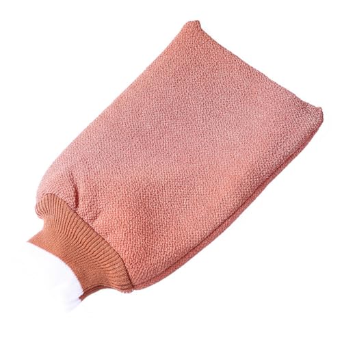 Ipetboom 6 Stück Teiliges Duschhandschuh aus Doppelseitig Verwendbar Peelinghandschuhe für Sanftes Körperpeeling Abwaschbar und Schnell Trocknend Geeignet für Damen Herren von Ipetboom