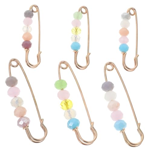 Ipetboom 6 Stück Teiliges Hüftknopf Langlebiger Legierung und Kunststoff Verstellbare Taillen broschen zum Engermachen von Hosen und Jeans Modische und Praktische Hüftclips für von Ipetboom