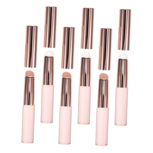 Ipetboom 6 Teiliger Silikon Lippenpinsel Lippenstift Und Lipgloss Pinsel Mit Kappen – Tragbare Make Up Tools Für Damen Für Den Täglichen Gebrauch Leicht Zu Tragen von Ipetboom