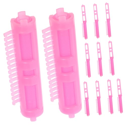 Ipetboom 60 Stk Dauerwelle Volumengebender Haarwurzelclip rosa Haarspangen Haarnadel Haarklammer Haarwurzel Dauerwelle Clip Lockenwickler-Clip flauschige Friseurwerkzeug Stock Damen von Ipetboom