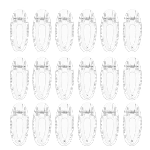 Ipetboom 60 transparente Alligator-Haarspangen: Kunststoff-Haarspangen für Kleinkinder, Babys und Kinder – Haarnadel für den täglichen Gebrauch und Party-Styling von Ipetboom