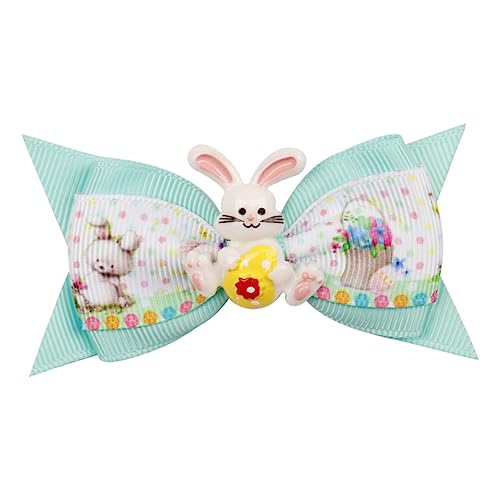 Ipetboom 6St Hasen-Haar-Accessoires Haarnadel für Kinder Bowknot-Haarnadel alte zeitung Haarspangen haarschmuck Osterhaarnadel Haarnadel für Party Mädchen Ausgabekarte von Ipetboom