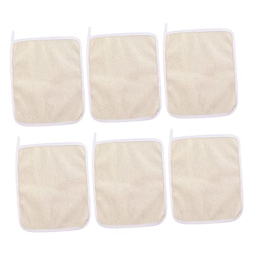 Ipetboom 6-teiliges Badewäscher-waschlappen-peeling-körper-scrub-duschtuch-set Weiche Wiederverwendbare Badetücher für Männer und Frauen von Ipetboom