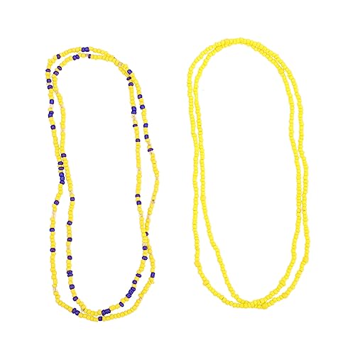 Ipetboom 6Stücke Bauchketten Handgefertigte Taillenperlen für Damen Strand Partyaccessoires für Bikinis Kleider Miniröcke Sicher Langlebig von Ipetboom