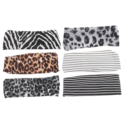 Ipetboom 6Stücke Damen Stirnbänder Sport Haarbänder für Yoga Fitness Freizeit Rutschfestes Dehnbares Design Tiermustern für Frauen Ipetboom 6Stücke Damen Stirnbänder Sport Haarbänder für Yoga Fitness Freizeit Rutschfestes Dehnbares Design Tiermustern für Frauen von Ipetboom
