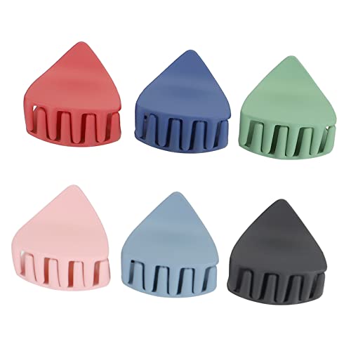 Ipetboom 6Stücke Haarklauenclips Unregelmäßige Haarspangen Für Damen Rutschfeste Kieferclips Mischfarben Für Hochsteckfrisuren Und Alltag von Ipetboom