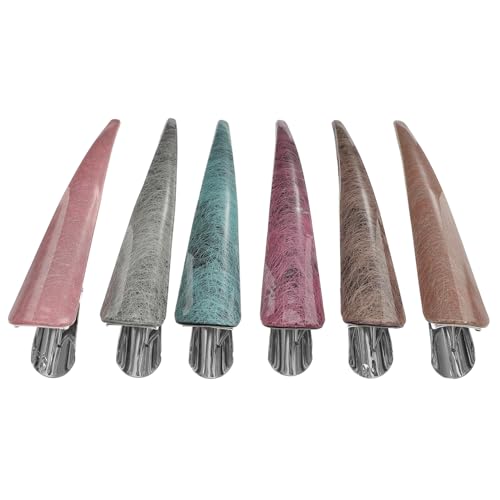 Ipetboom 6st Haarspangen Für Mädchen Haarnadel-stirnband Netz Sprühen Haarklammer Ente Haarband Zum Waschen Des Gesichts Mini-alligator-haarspangen Schnappen Stift Haarschmuck Für Frauen von Ipetboom