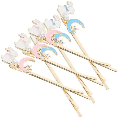 Ipetboom 6stücke Teiliges Niedlicher Kaninchen Haarklammern Für Mädchen Ostern Haaraccessoires Praktische Clips Für Vielseitige Frisuren Für Teenager Und Erwachsene von Ipetboom