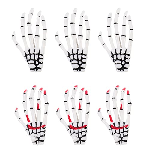 Ipetboom 6st Halloween-kopfschmuck -haarspange Krallen Griffe Haarklammer Zöpfe Krokodilklemmen Haare Skelett-handpfähle Greifer Häkelnadel Für Haare Lockenwickler Band Harz Ipetboom 6st Halloween-kopfschmuck -haarspange Krallen Griffe Haarklammer Zöpfe Krokodilklemmen Haare Skelett-handpfähle Greifer Häkelnadel Für Haare Lockenwickler Band Harz von Ipetboom