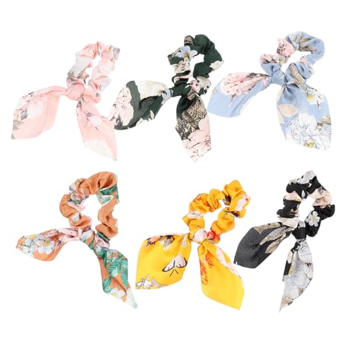 Ipetboom 6st Stirnband Haargummi Diy Bogen Scrunchie Haarbänder Für Frauen Reiseflaschen Für Toilettenartikel Spazierstöcke Für Männer Haarband Scrunchie Fräulein Stoff Dicht Kopfbedeckung von Ipetboom