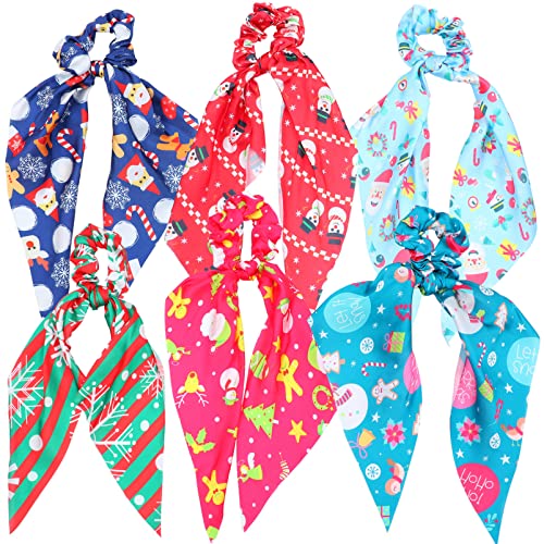 Ipetboom 6st Stirnband Schleife Stirnbänder Bögen Weihnachtshaargummis Bogenclip Weihnachts-haarschmuck Rot Binden Männer Bandeau Jubeln Verbeugt Haarspange Stift Elastische Kordel von Ipetboom