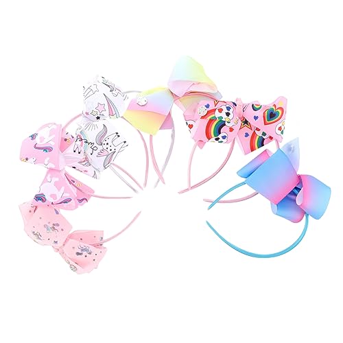 Ipetboom 6stücke Einhorn Haarreif Für Junge Mädchen Party Stirnband Cosplay Haarband Schmuck Geburtstagsparty Kopfbedeckung Accessoire Kinderkleidung von Ipetboom