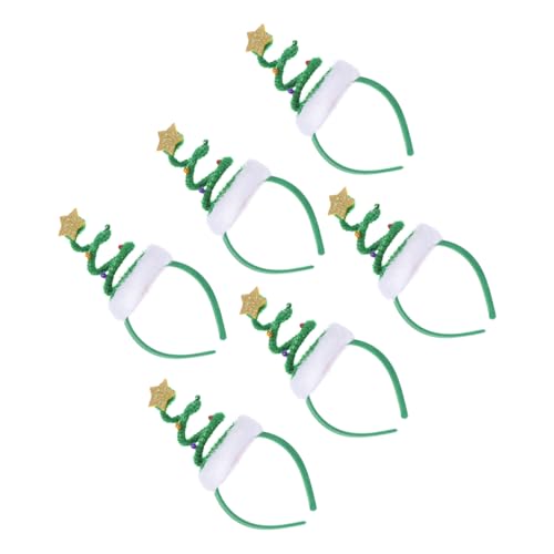 Ipetboom 6stücke Teiliges Weihnachts-haarreifen Für Mädchen Festliche Kopfdekoration Mit Bunten Und Sternen Für Halloween Und Cosplay-events Für Partys Und Fotoshootings von Ipetboom