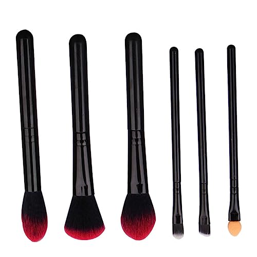 Ipetboom 6stücke Damen-kosmetik Gesichts-schönheitswerkzeuge Mit Geschmeidigen Make-up-pinseln Für Concealer Foundation Lidschatten Losen Puder Und Highlighter Leicht Tragbar Und Einfach Zu von Ipetboom