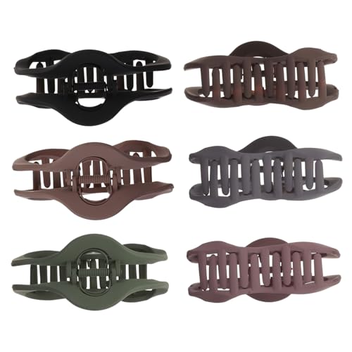 Ipetboom 6stücke Haarklauenclips Für Langes Haar Haarklammern Für Frauen Haarklammern Für Dünnes Haar Für Dickes Für Täglichen Gebrauch von Ipetboom